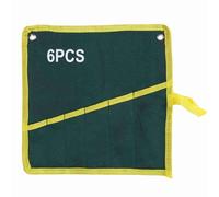 XoYixoYi Sac à outils en toile robuste pour clés à molette 6/8/10/12/14/25 cm Vert, #-01, 6 pezzi, Casual