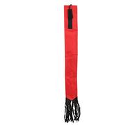 XOYIXOYI Sac de protection pour queue de cheval - Matériau de qualité supérieure - Motif mouche - Facile à porter avec fermeture - Pour l'équitation, les spectacles et le travail de boue (rouge)