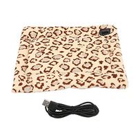 XOYIXOYI Tapis chauffant pliable et lavable en flanelle alimenté par USB pour petits animaux de compagnie et chiots, durable, économique, facile à nettoyer (température constante 35 x 45 cm)