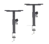 XP-05H Support De Projecteur Universel Rotatif À 360 Degrés, Réglable en Hauteur, Support De Haut-Parleur avec Plateau Et Grande Base De Serrage