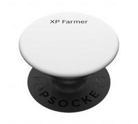 XP Farmer - RPG motivant l'esprit de Vie - Entrepreneur PopSockets PopGrip Adhésif