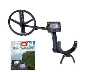 XP Icon RC: détecteur de métaux pour Enfants et Adultes, Disque FMF 28cm | Compatible DEUS II, ultra-léger, étanche, télécommande sans fil, disque multifréquence rapide 28cm (ICON-28FMFRC)