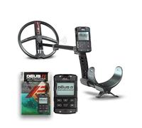 XP Metal Detectors Deus II RC - étanche & multifréquence, pour la Recherche de trésor et Relique - avec Disque FMF 28cm, télécommande & Canne S-Telescopic (DEUS2-28FMFRCFE)