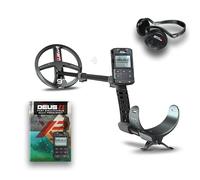 XP Metal Detectors Deus II RC + WSAII - détecteur de métaux étanche et multifréquence avec télécommande, Disque FMF 22cm,Casque sans Fil WSAII et Canne S-Télescopique DEUS2-22FMFRCFE + WSAII