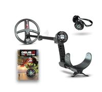 XP Metal Detectors Deus II WS6 Master - étanche à la Pluie & multifréquence, pour la Recherche de trésor et Relique - avec Disque FMF 22cm, Casque sans Fil WS6 et Canne S-Telescopic (DEUS2-22FMFWS6F)