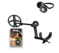 XP Metal Detectors Deus II WS6ST Master - Multifréquence, pour la Recherche de trésors et reliques - avec Disque FMF 22 cm, Casque sans Fil WS6ST et Canne S-Télescopique (DEUS2-22FMFWS6ST)