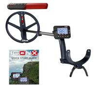 XP Metal Detectors ICONX + Pinpointer MI-6, Puissant, Simple, Polyvalent, Détecteur de Métaux Sans Fil Multifréquence, Étanche, Disque FMF 28 cm, Ultra Léger, Compatible DEUS II (ICONX-28FMFRC + MI-6)