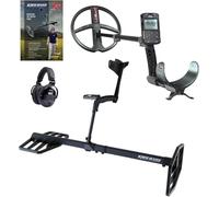 XP Metal Detectors XTR-115F avec détecteur de métaux Deus II RC 28cm et Casque sans Fil WSAII-XL - détecteur de métaux à Recherche Profonde avec disques FMF, télécommande Deus II & Canne S-Telescopic