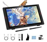 XP-Pen Artist 22R Pro Tablette Graphique à Ecran Professionnelle de 21,5 Pouces Stylet Passif sans Batterie à 8192 Niveaux Compatible Mac et Windows