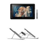 XP-Pen XPPen Artist 15.6 Pro V2 (MD160FH) Tablette Graphique Dessin avec Écran,16K(16384) Niveaux de Pression, 8 Raccourcis Personalisables et ACS05 Support Réglable