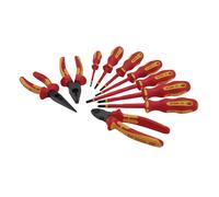 XP1000 VDE Screwdriver Pince Set 10 Pièce Testé À 10 000V Côtés Plat 94859