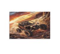 XPASHIQWC Mountain Off-road Vehicle Murale DécoRation Murale Peinture Sur Toile Impression Sur Toile Pour Salon Chambre DécoRations 20x30inch(50x75cm)