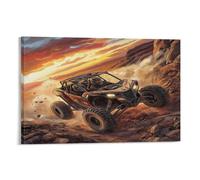 XPASHIQWC Mountain Off-road Vehicle Murale DecoRation Murale Peintures Sur Toile Impression Sur Toile Pour Salon Chambre DécoRations 08x12inch(20x30cm)