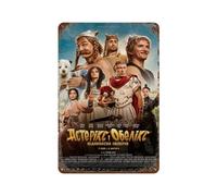XPAUORNG Affiche de film Astérix et Obélix - Décoration murale en métal - Décoration de bar moderne - 30 x 20 cm