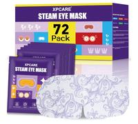 XPCARE Lot de 72 masques à vapeur jetables pour les yeux secs Soin de la cornée Lavande