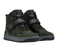 XPD Moto Pro H2Out Chaussures de moto imperméables, Vert/Noir, Taille 40