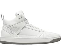 XPD Moto-1 Chaussures de moto en cuir, Blanc, Taille 38