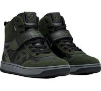 XPD Moto Pro H2Out Chaussures de moto imperméables, noir-vert, taille 45 pour homme