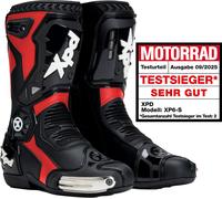 XPD XP6-S, bottes perforées 38 EU Noir/Rouge Noir/Rouge