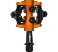 XPEDO Pédale Clipless CXR orange, 9/16", deux côtés XPT