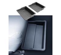 Xpeng G6 Accessoires, 2PCS Boîte de Rangement Sous-Siège 2024-2026 - Plateau Organiseur TPE sous le Siège Avant, Accessoires pour Xpeng G6 EV