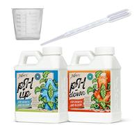 Xpert Nutrients Édition limitée, lot de 2, PH Down 250 ml et régulateurs de pH Up 250 ml + pipette et gobelet doseur + Pour tout type de substrat et pour tout type de culture