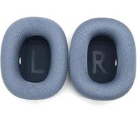 xperTEK Coussinets de rechange pour écouteurs Airpods Max, coussinets d'oreille avec tissu en maille durable, mousse plus douce. Maille doublée de silicone/mousse haute densité pour Airpods Max (bleu)