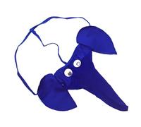 XPEX 1 Pièce Éléphant de Dessin Animé Pantalon en T Sous-Vêtements Sexy pour Homme,String Homme Elephant,Taille Unique, Cadeaux pour Petit Ami(Bleu)