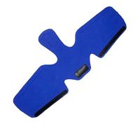 XPEX 1 Pièces Coussinet Pour Col De Masque Cpap, Accessoires Masque Apnée Du Sommeil, Confortable Et Universel Pour Sangles De Maintien Cpap, Protège-Col Cpap(Bleu)