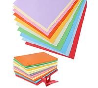 XPEX 100 Feuilles de Papier de Couleur Double Face, Origami, Origami pour Enfants et Adultes, Papier de Couleur pour l'artisanat
