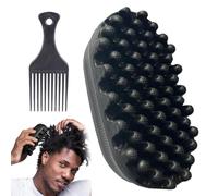 XPEX 2 pièces brosse cheveux bouclés brosse curly hair brosse pour cheveux bouclés brosse à cheveux en caoutchouc Hair pour les cheveux bouclés tressés sales, enroulé