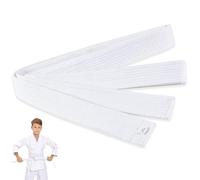 XPEX 200 * 4CM Ceinture Judo Blanche,Ceinture jjb,Ceinture Blanche jjb,Ceinture de Taekwondo,Ceinture de karaté Ceintures de karaté Judo Karaté BJJ Arts Martiaux Ceintures de Taekwondo (Blanc)