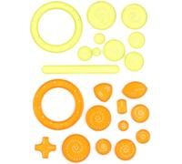 XPEX 22 Pièces Spirographe Set,Dessin Spirale Ensemble, Multifonctionnel Spiral Designer, Creatif Pochoirs Pour Peinture, Mandala Designer, Modèles De Dessin Pour Enfants(Couleur)