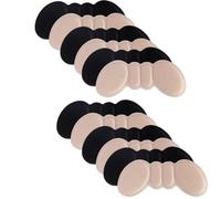 XPEX Paquet de 12 coussinets de talon, protège-talons de chaussures autocollants, coussinets de talon unisexes, protecteurs de soins des pieds pour éviter les frictions et les ampoules (6 paires)