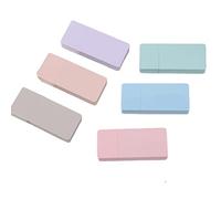 XPEX Rubans correcteurs, Lot de 6,Souris correcteur,correcteur Blanc blanc,Ruban correcteur,mignon Roller de colle Valeur Pack Modèle (D)