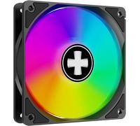 Xpf120X.Argb Ventilateur De Boîtier 120Mm,Contrôlé Par Pwm,Éclairage Argb,Silencieux & Efficace,Anti-Vibrations,Hydro-Roulement,Ventilateur Pc Pour Gaming,Transparent/Noir