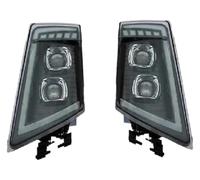 XpFacStore Phare de voiture à LED pour Volvo FH13, FH16, FM460, FH500, pour camion, 1 paire