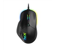 XPG Alpha Souris de jeu 16 000 DPI 400 IPS, 6 boutons programmables, design ergonomique (Alpha-BKCWW)