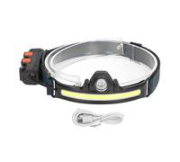 Xpg Cob Lampe Frontale à Induction Type C Lampe Frontale Led ExtéRieure Rechargeable Avec Batterie IntéGréE