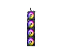 HURRICANE MAG 120 ARGB 120 mm noir pour boîtier