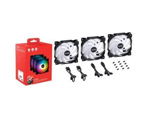 XPG Lüfter VENTO 120 1*120mm ARGB Fan 3 pack schwarz retail (75261454)