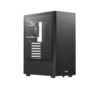 XPG Valor Mesh (boîtier Compact ATX Mid-Tower, Design du Panneau Avant en Maille, Panneau latéral en Verre trempé de 3 mm, 4 Ventilateurs préinstallés de 120 mm)