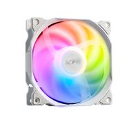 XPG VENTO 120 ARGB PWM Ventilateur 120mm, 300-1850 RPM, 50 CFM, 24dB, Palier Lisse, Éclairage ARGB, Connecteur 4-Pin, 12V, Blanc
