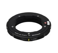 XPIMAGE LM-L Adaptateur d'objectif M vers L avec système Dual Lock - Pour objectifs à baïonnette M sur appareils photo à monture L (SL/CL,S5/S1,FP) - Aluminium - 38 g - Protection anti-push