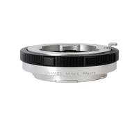 XPIMAGE M-L Bague intermédiaire macro avec extension de mise au point 6 mm - Pour objectifs à baïonnette M sur appareils photo à monture L (SL/CL,S5/S1, FP) - Aluminium, 45 g, précision CNC, mise au
