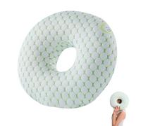 XPJBKC Coussin de piercing d'oreille pour les personnes dormant sur le côté, coussin en forme de donut avec trou pour oreille, oreiller en forme de donut pour soins postérieurs de perçage, soulagement