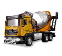 XPJBKC Jouet Bétonnière, 1:40 Camion Bétonnière Jouet Enfant avec Son et Lumière, Camion Toupie Engins de Chantier Adapté Aux Garçons et Aux Filles de 3 4 5 6 7 8 Ans