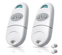XPJBKC Lot de 2 télécommandes 433,92 MHz pour porte de garage - Télécommande universelle sans fil compatible avec Came Top 432NA