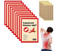XPJBKC Patch Chauffant Dos, 80 Patchs Patch Anti Douleur aux Naturels à La Capsaïcine, 4 à 8 h, Décontractant Musculaire Efficace pour Dos, Épaules, Nuque