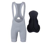 XPJYUA Cuissard de Cyclisme for Hommes, Collants Courts de vélo de Route d'été, vêtements de Cyclisme VTT, Shorts rembourrés de l'équipe Professionnelle 6H Short Cycliste Homme(Gray,M)